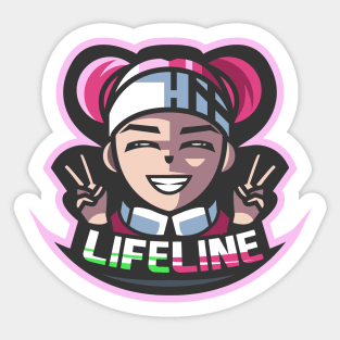 Apex Legends Lifeline Mascot Esports logo Sticker